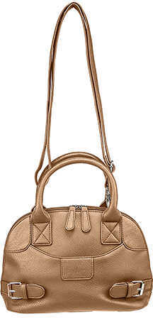Small Dome Cross body Bag Brown