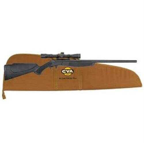 CVA Hunter 45-70 Government Combo Black Synthetic Stock Blued Finish with Konus 3-9x32mm Scope and Case