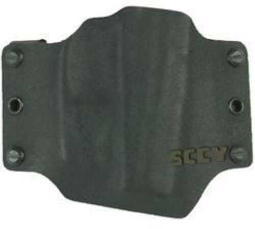 SCCY SC1008L CPX Holster CPX-1/CPX-2 w/Laser Kydex Black w/ FDE Small Logo