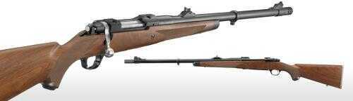 Ruger M77 Hawkeye African Rifle 416 Ruger 23'' Barrell Satin Blued Finish American Walnut with Ebony Forend Cap Stock