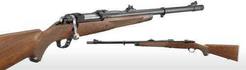 Ruger M77 Hawkeye African Rifle 416 23 Barrell Satin Blued Finish American Walnut with Ebony Forend Cap Stock