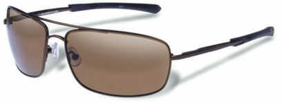 Gargoyles Performance Eyeware / FGX Barricade Polarized Sunglasses Matte Brown/Brown