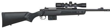 Click to see larger image. Mossberg MVP Scout Rifle 7.62mm NATO 16.25" Barrel 11 Round Mag Matte Blued Finish With Vortex 2-7x32mm Scope Bolt Action