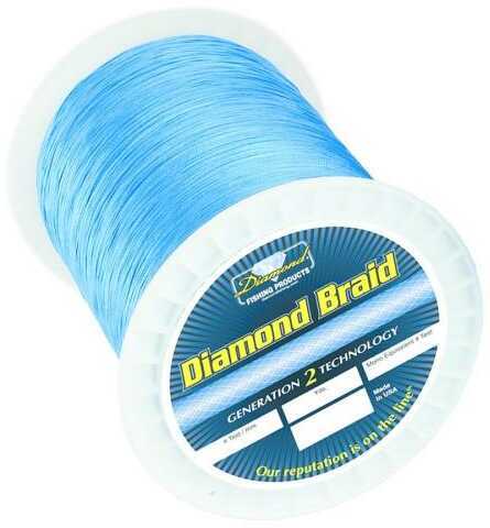Momoi / Hi-Liner Line Diamond Hollow Core Braid Blue 600yds 130lb fishing 6-95699-66130-6
