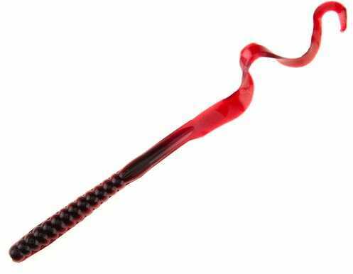 Zoom Magnum-II 9" Worm 20BG-Red Shad