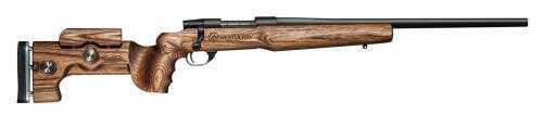 Weatherby Vanguard 308 Winchester 22" #3 Contoured Heavy Blued Barrel Nutmeg Laminated Wood Stock 5 Round Adjustable Comb Bolt Action Rifle