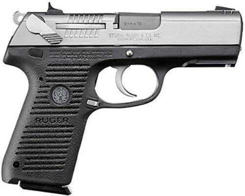 Pistol Ruger KP95PR 15- 9mm Luger 3.9" Stainless Steel 15 Round 13014