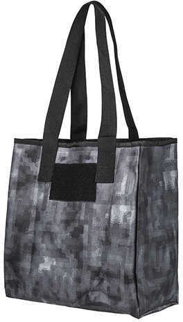 VISM Groccery Shopping Bag Black Camouflage