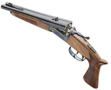 Pedersoli Howdah Pistol 45 Colt / 410 Gauge With Side By 10.25" Barrels Double Triggers And Walnut Stock