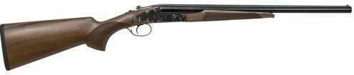 CZ-USA Sharp-Tail Coach Gun SxS Break Action Shotgun 12 Gauge 20" Double Barrel 3" Chambers Color Case Hardened Receiver Walnut Stock