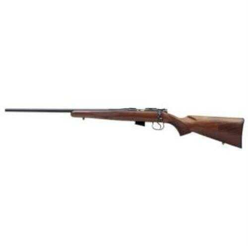 CZ USA 452 Rifle 17 HMR American LEFT HANDED 22.5 Barrel 5 Round Mag Walnut Stock