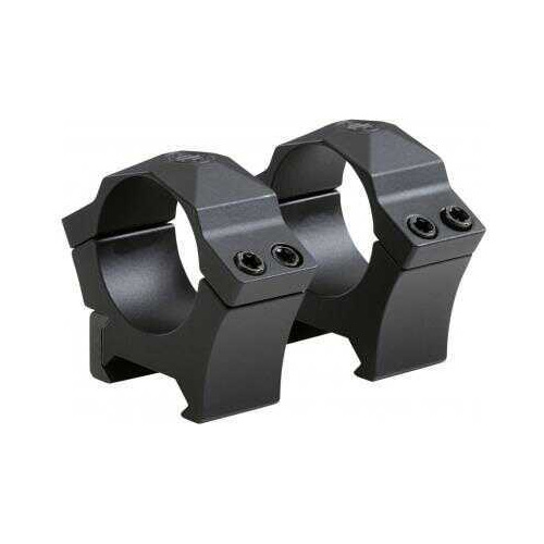 Sig Sauer Alpha Hunting Rings <span style="font-weight:bolder; ">30mm</span> Steel, Medium, Black, Per 2 Md: SOA10004