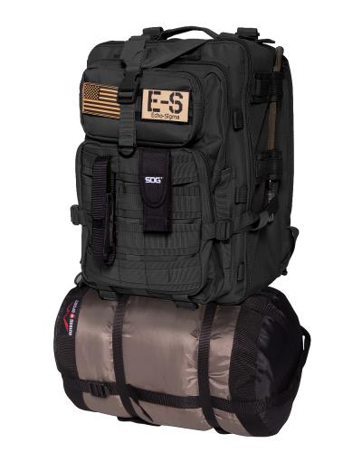Echo-Sigma Emergency Systems Bug Out Bag Black