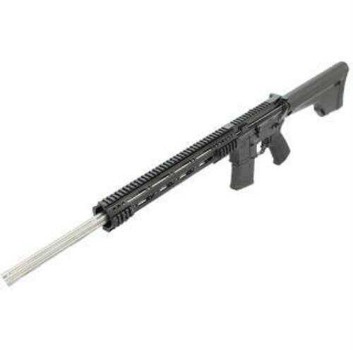 Click to see larger image. Alex Pro Firearms APF 204 Ruger 24" Barrel 416 Stainless Steel Fluted Fixed Stock 30 Round Mag Semi-Auto Rifle