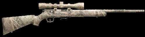 Savage Arms 93R17 XP Camo<span style="font-weight:bolder; "> 17</span> <span style="font-weight:bolder; ">HMR </span>Rifle 22" Barrel 3-9X40mm Scope Bolt Action 96765