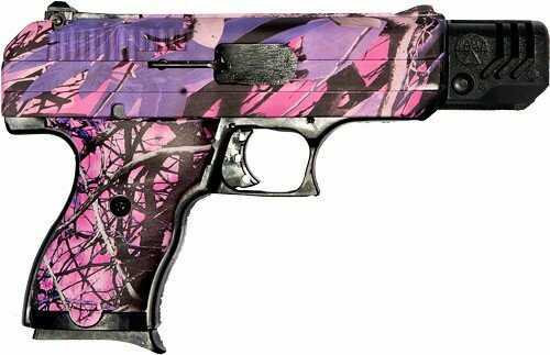 Hi-Point Pistol CF380 380 ACP 3.5" Barrel 10 Round With Compensator One 8 Mag Pink Polymer Camo Finish Dot Sights