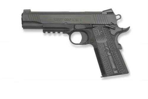 Colt Semi-Auto Pistol Combat Unit Rail 45 ACP 5" Barrel 8 Round Novak Night Sights Automatic