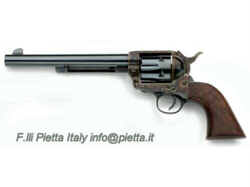 Pietta 1873 SAA 45 Colt Color Case Hardened 7.5" Barrel Walnut Grip Pre War Revolver Century Arms