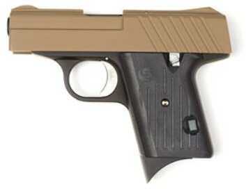 Cobra Denali 380 ACP 2.8" Barrel Fixed Sights 5 Round Polymer Frame Black/Tan Semi Automatic Pistol