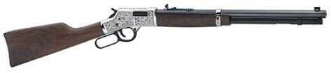 Henry Repeating ArmsBig Boy Silver Deluxe Engraved 357 Magnum Polished Alloy Receiver Barrel