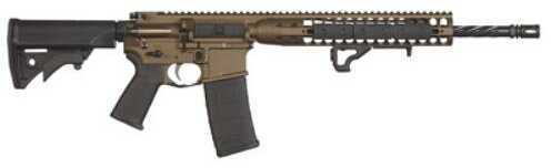 LWRC AR15 Semi Auto Rifle 5.56mm NATO 16.1" Barrel 30 Round Mag Burnt Bronze Finish