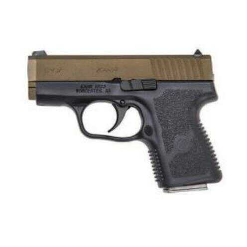 Pistol Kahr Arms CM9093 9mm 3" Barrel 6rd Cerakote Burnt Bronze Slide Black Frame
