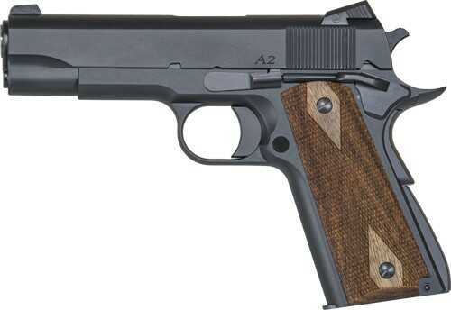 Dan Wesson A2 Commander 45 ACP Single Action 4.25-Inch Barrel 8-Round Capacity Fixed Front Sight Semi Automatic Pistol