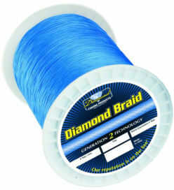 Momoi / Hi-Liner Line Diamond Braid Blue 600yds 50lb fishing 6-95699-66050-7