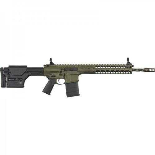LWRC REPR MKII Rifle 7.62mm NATO/308 Winchester 16" Spiral Fluted Barrel 20 Round Mag OD Green Finish Semi-Automatic