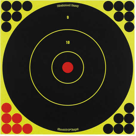 Birchwood Casey Shoot-N-C Targets: Bull's-Eye Per 500 34080