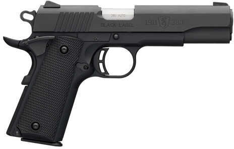 Browning 1911-380 Black Label 380 ACP Semi-Automatic Pistol 4.25" Matte Steel Barrel 8-Round Magazine Capacity