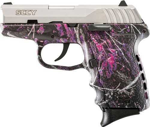 SCCY CPX2-TT Pistol Dao 9MM 10 Round SS/Muddy Girl With O Safety
