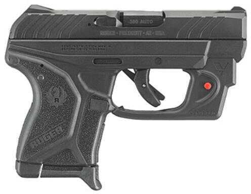 Ruger LCP II Semi Automatic Pistol 380 ACP 2.75" Barrel 6 Round Black Finish With Viridian Red Laser 3758