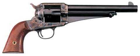 Click to see larger image. Taylor's & Company 1875 Army Outlaw Revolver 357 Magnum 7.5" Barrel 6-Round Blued Finish With Case Hardened Frame