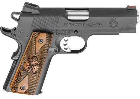 Springfield Armory 1911 Range Officer Champion 45 ACP 4" Barrel Fiber Optic Sight Parkerized Finish Semi Automatic Pistol