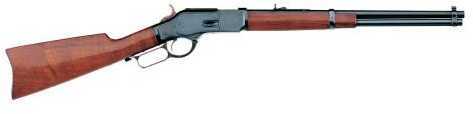 Taylor/Uberti 1873 Carbine Round Barrel Blue Frame .45 Colt 19"-img-0
