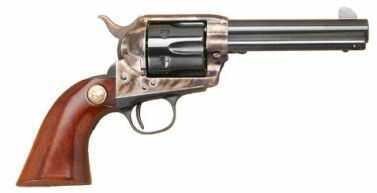 Cimarron Thunderstorm Single Action 45 Colt 4.75" Barrel Pre-War Standard Blued Finish Checkered Walnut Grip MP410TSM10G27