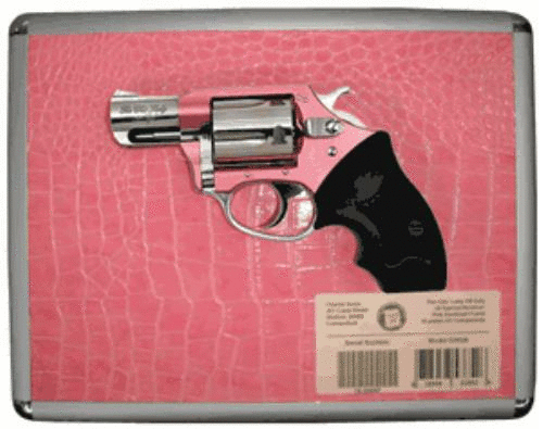 Charter Arms 38 Special Chic Lady 2" Barrel Pink High Polished With Case Revolver