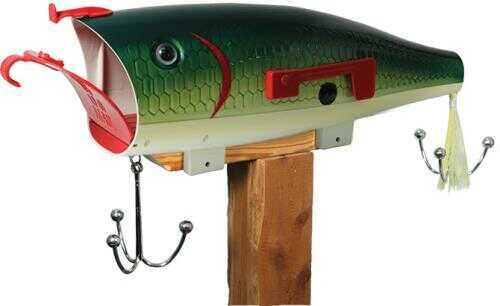 Click to see larger image. Rivers Edge Products Giant Lure Mailbox Green Shad 051
