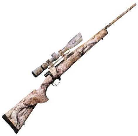 Howa Hogue Ranchland Rifle Compact Package 204 Ruger 22" Lightweight Contour Barrel Thunder Mountain Camo Nikko Stirling 2.5x10x42mm Scope