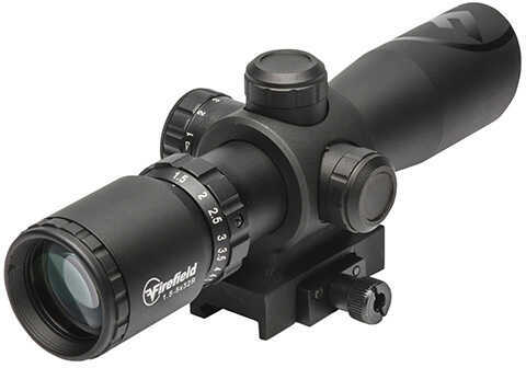 Firefield Barrage Riflescope 1.5-5x32mm with Green Laser, Black