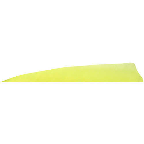 Trueflight Mfg Comp Inc Feathers Shield Cut 5 RW Chartreuse 100/Pk.
