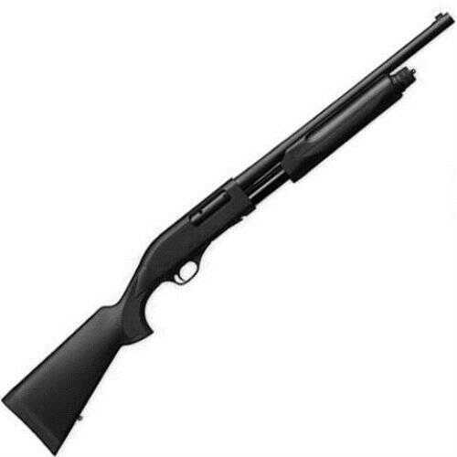 Weatherby PA-08 Compact Synthetic Upland Youth Pump Shotgun 20 Gauge 22" Barrel 3" Chamber Wood Black PA08SY2022PGM