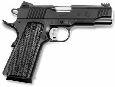 Remington 1911 R1 Ultralight Commander 45 ACP 4.25" Barrel Single Action Only 8 Round Synthetic Laminated Semi Automatic Pistol