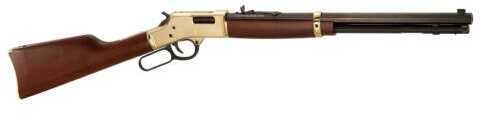 Henry Big Boy Lever Action Rifle .327 Federal 20" Octagon Barrel 10 Rounds Polished Hardened Brass Receiver American Walnut Stock Blued
