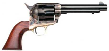 Revolver Taylors & Company 1873 357 Magnum 5.5" Barrel Brass Cattleman 441-img-0