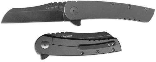 Ontario Knife Company OKC Carter Prime 8in Grey and Titanium Flipper