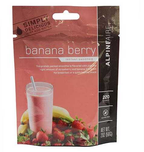Alpine Aire Foods Banana Berry Smoothie Md: 30137