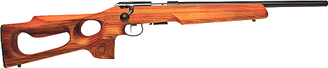 Anschutz 1517 American Varminter Bolt Action Rifle 17 HMR 18" Threaded Barrel Thumbhole Wood Stock