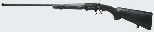 Iver Johnson 410 Gauge Single Barrel Shotgun 26-Inch Blade Front Sights Synthetic Black Stock